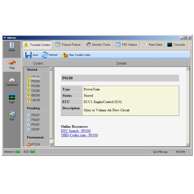 Obd2 open source scanner software for pc